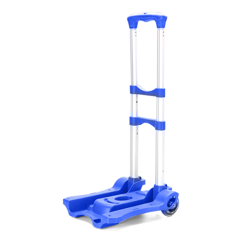 Lightweight Aluminum Folding Luggage Cart and Portable Fold Up Dolly