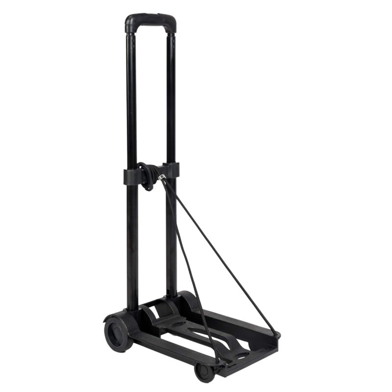 Folding Luggage Cart Lightweight Aluminum Collapsible and Portable Fold Up Dolly